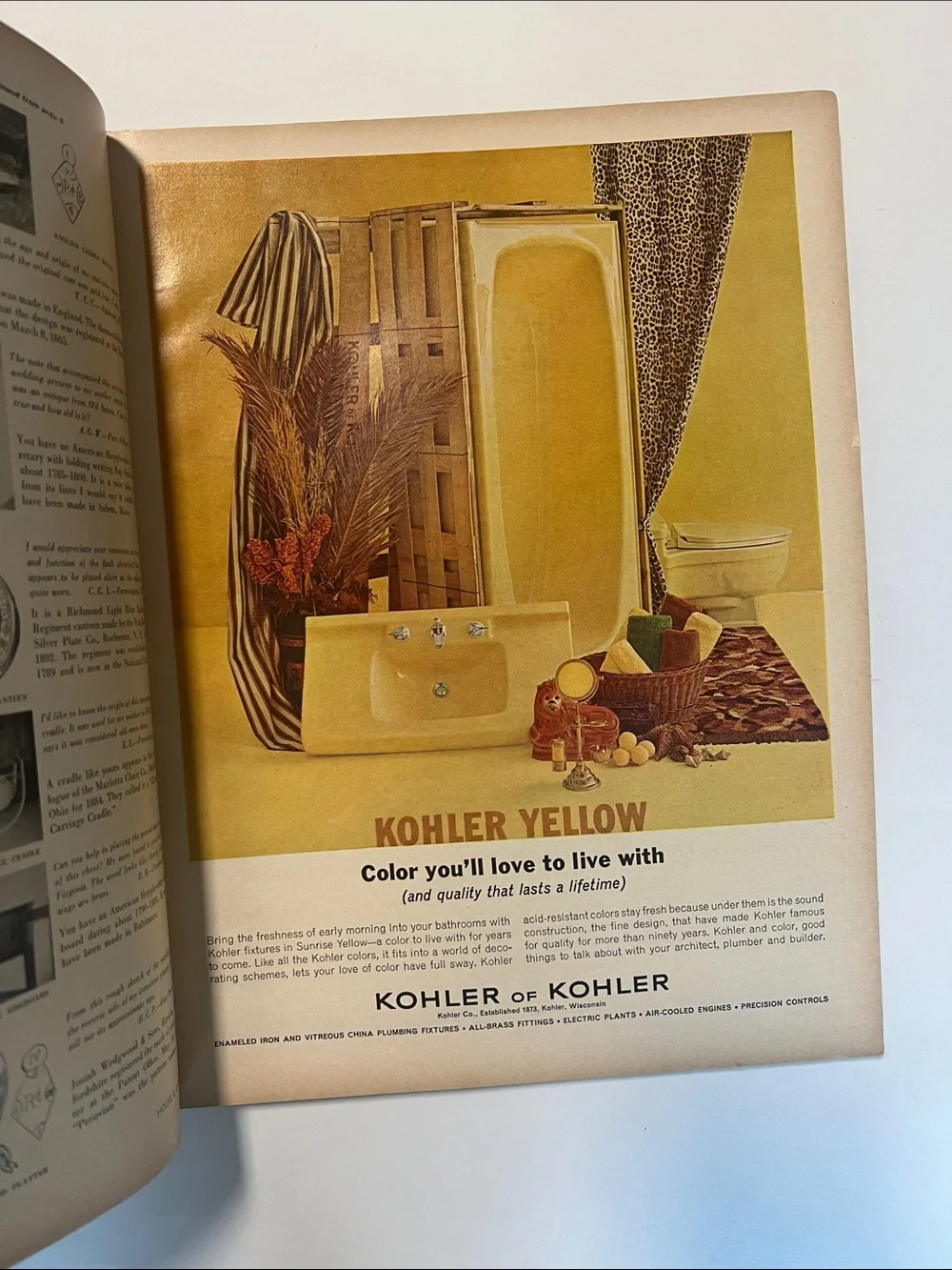1964 Vintage House & Garden decorating magazine August 1964